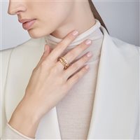 Ring Annamaria Cammilli Woman Dune in Rose Gold Diamante 0.27 Ct GAN0778J-15 - GAN0778J-15